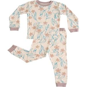 Flower pajama set size 12-18 months